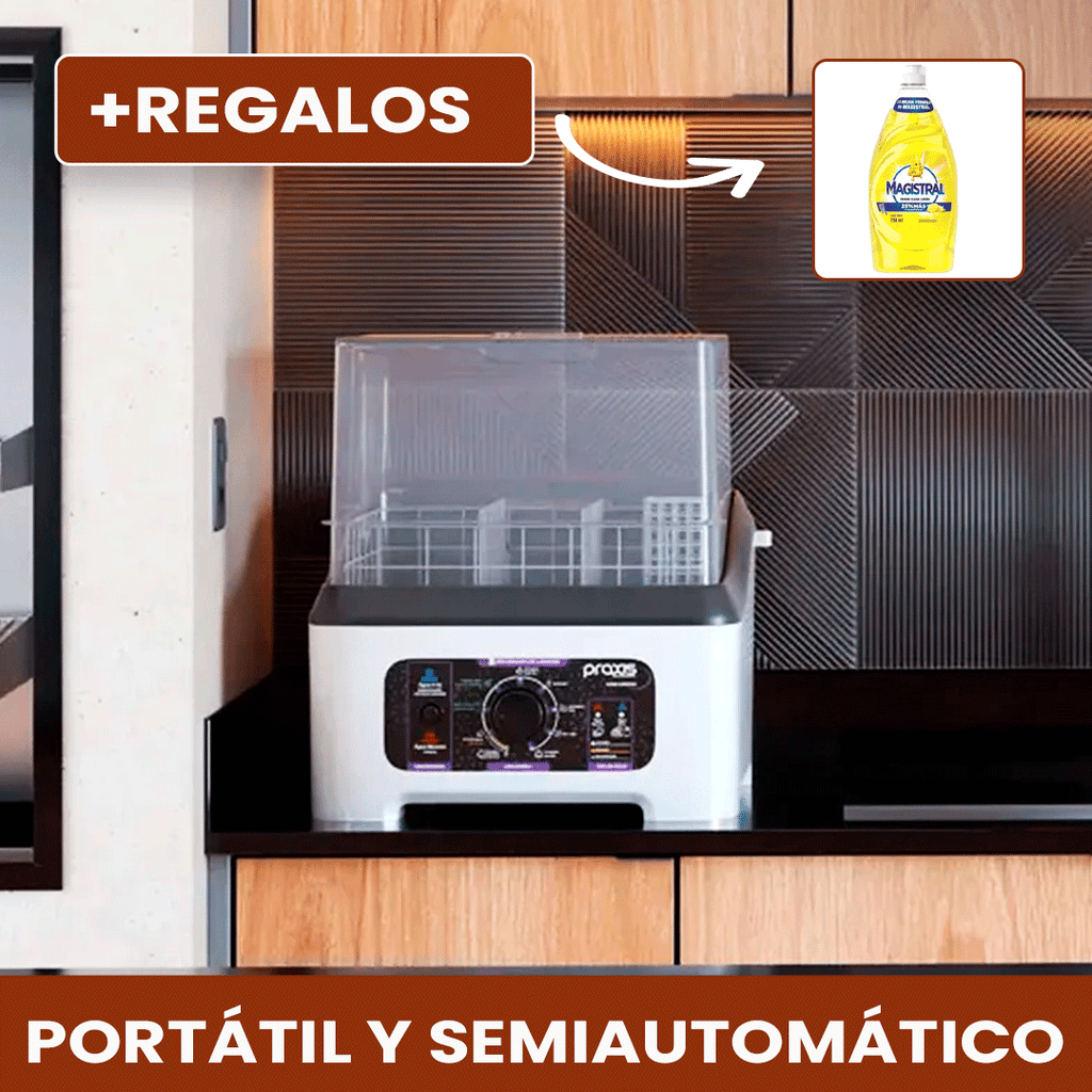Lavavajillas Portátil Semiautomático +REGALO