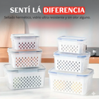 ¡Sólo Por Hoy | Kit 20 Frascos Herméticos de Vidrio + 10 Vasos de Vidrio Aruba de Regalo