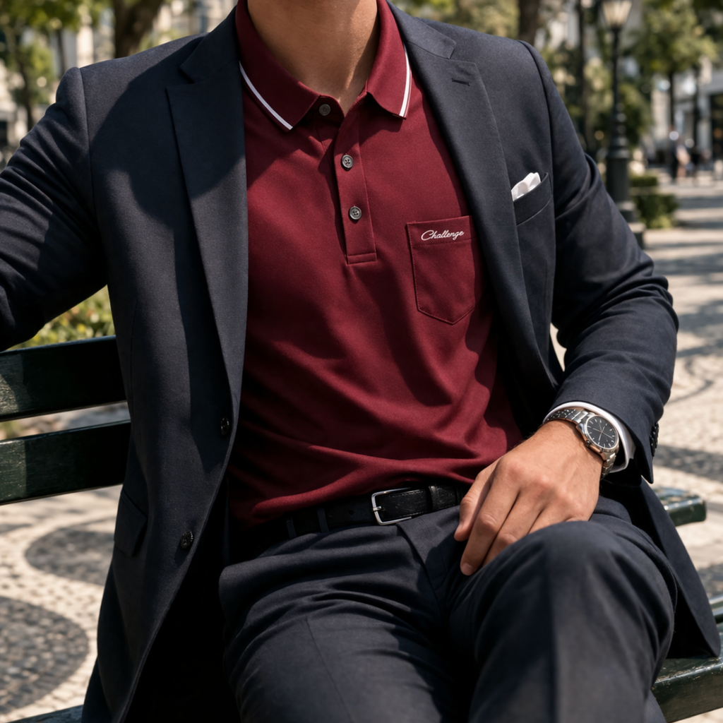 [Llevá 5 y Pagá 3] Camisa Masculina Gold de Algodón y Poliéster (¡Estilo Imponente!)
