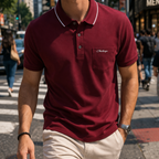 [Llevá 5 y Pagá 3] Camisa Masculina Gold de Algodón y Poliéster (¡Estilo Imponente!)