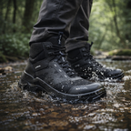 Bota Masculina Dry-Tech Ortopédica Impermeable y con Suela Antideslizante + 3 regalos: Reloj, Cinturón y Billetera