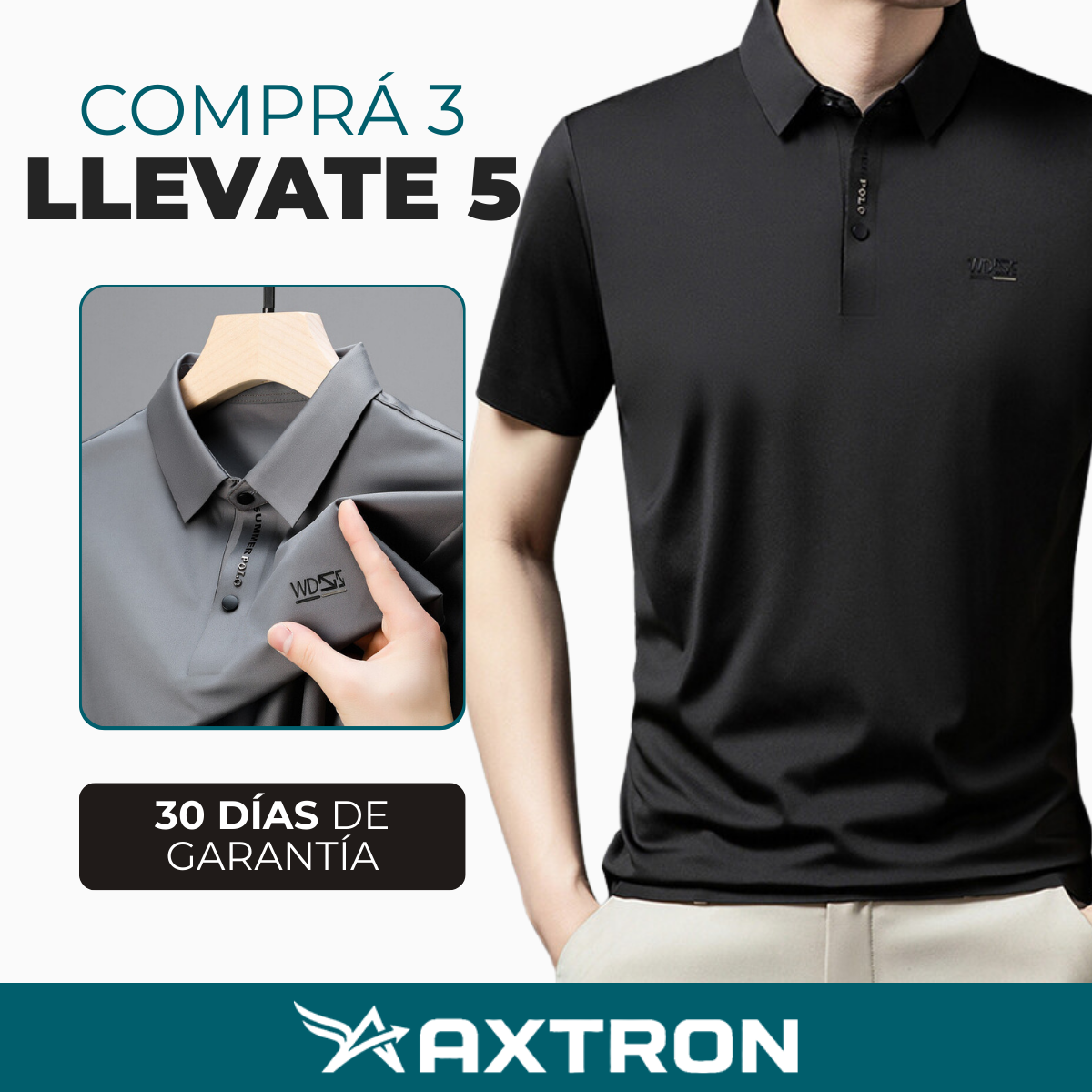 [Llevá 5, Pagá 3] Camisa Masculina Luxury en Seda Fría y Poliéster (¡Estilo moderno y con onda!)