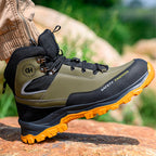 Kit de Bota Masculina Safety en cuero legítimo 100% (impermeable y antideslizante) + 3 regalos por tiempo limitado