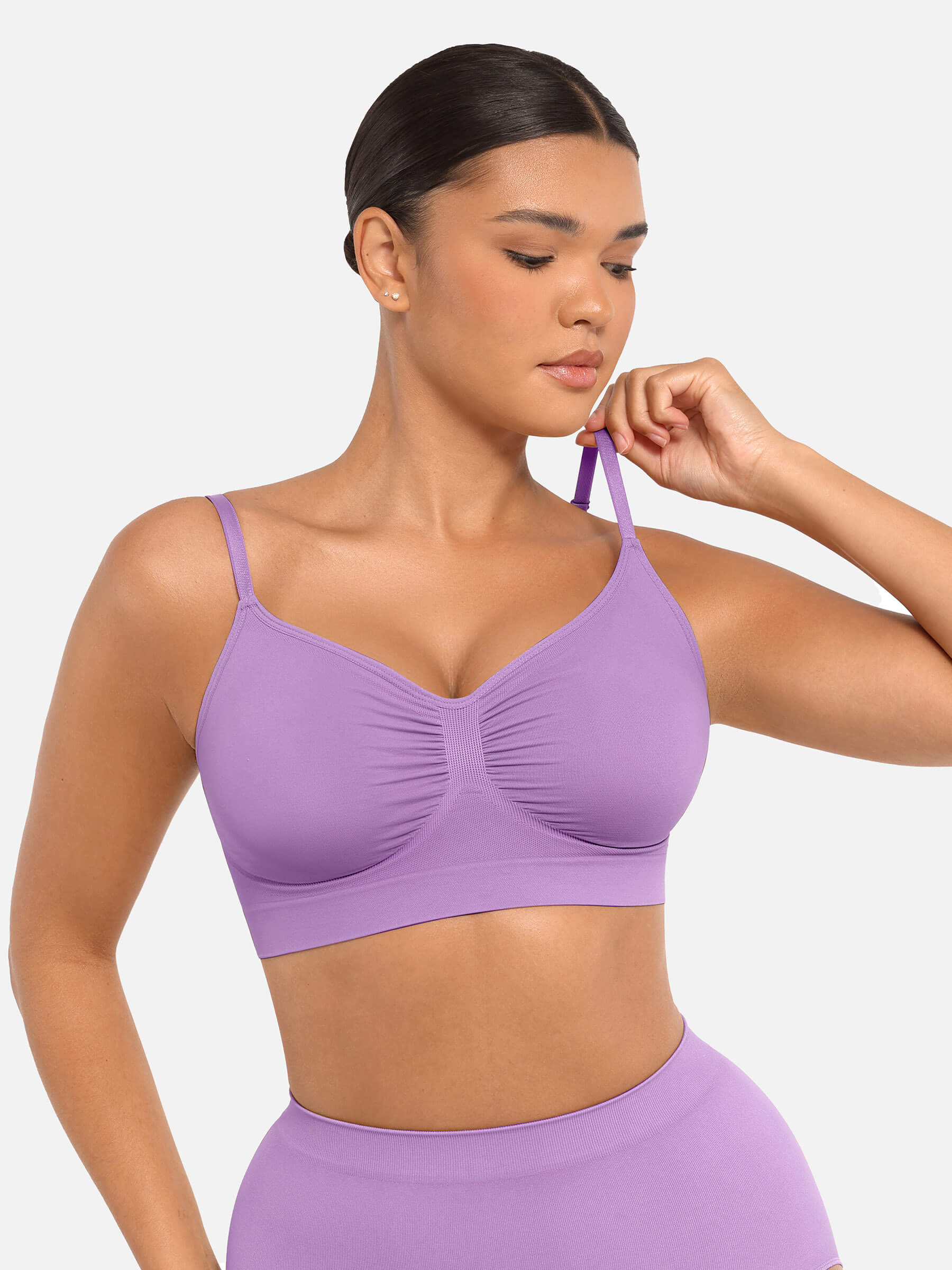 Comprá 3 y llevate 5 | Sutiã femenino sin aro cómodo e invisible