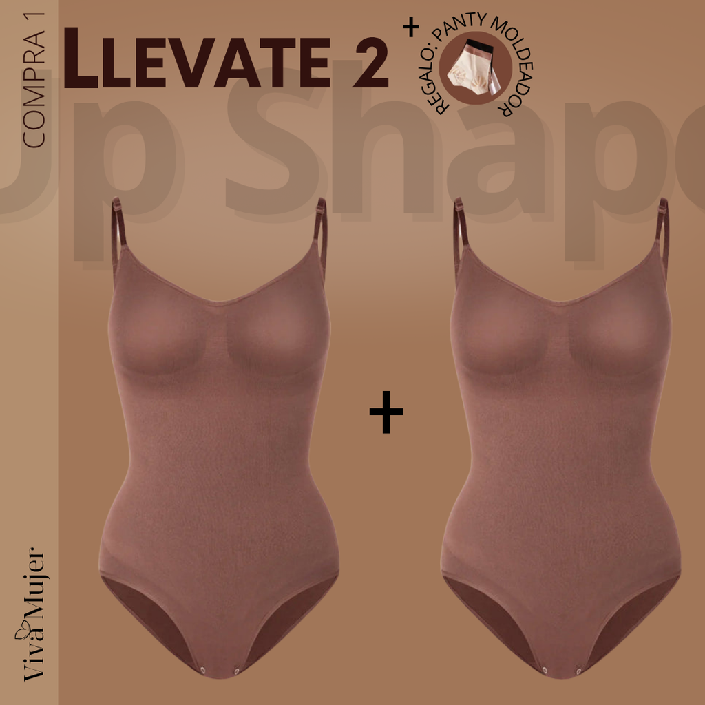 [Llevá 2, Pagá 1] Body Moldeador Up Shaper + Regalo Culotte Modelador